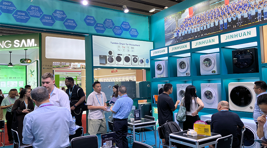 廣交會(huì )新老朋友齊聚，金環(huán)電器展位人氣旺