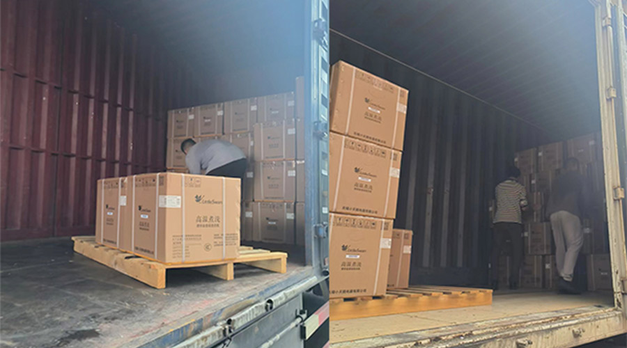 拼速度、高效率地完成國內某知名品牌迷你洗衣機發(fā)貨