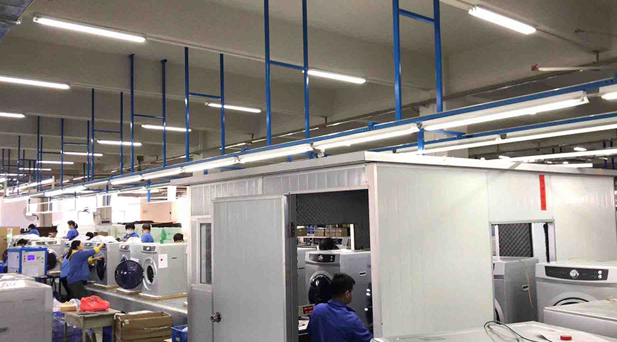 金環(huán)電器如何保證客戶(hù)收到的滾筒干衣機運行時(shí)無(wú)異響？