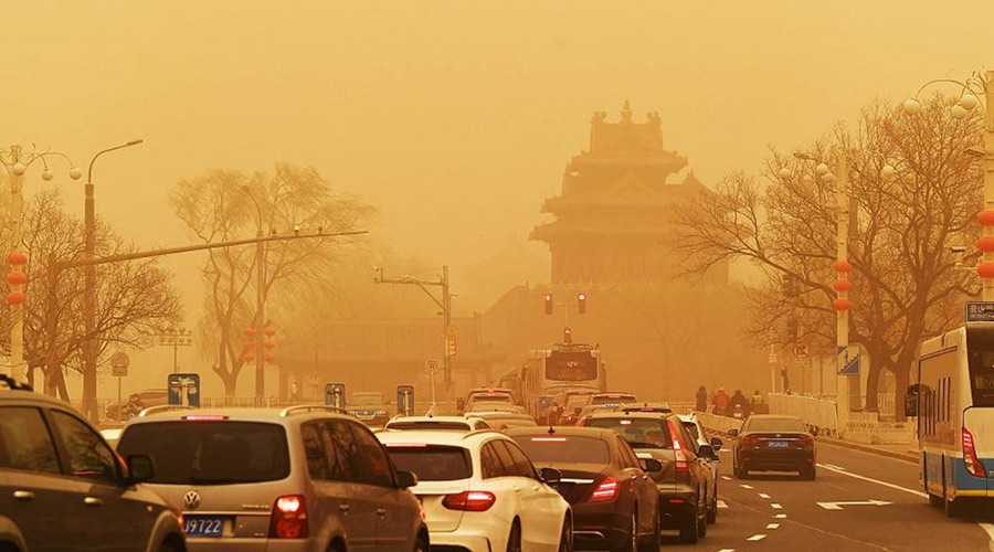 北方今年首場(chǎng)沙塵來(lái)襲！沙塵暴下衣服干衣機的干衣優(yōu)勢