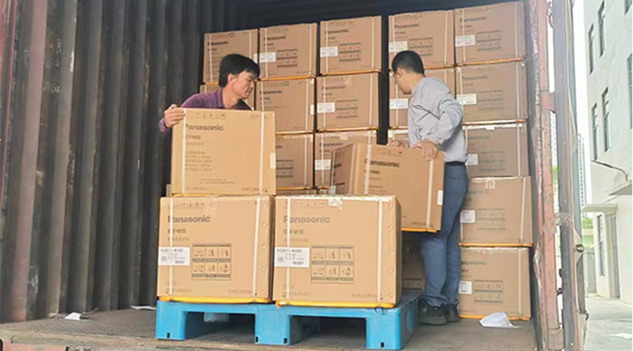 發(fā)貨抓速度！金環(huán)電器第一時(shí)間完成松下滾筒干衣機發(fā)貨