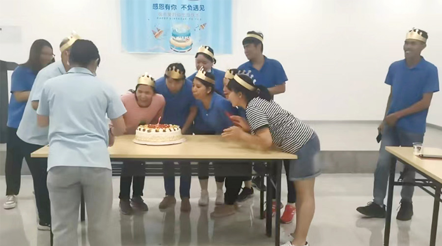 金環(huán)電器6月份員工生日會(huì )  美好如約而至！