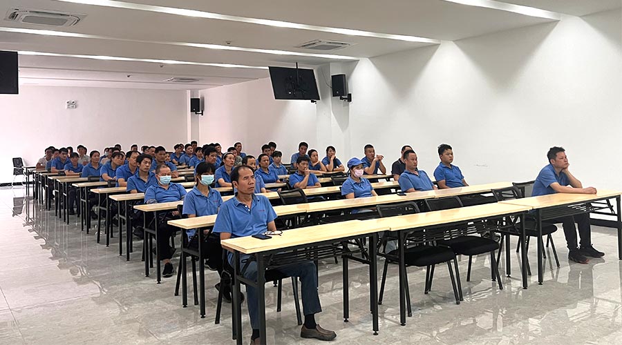 健康與安全！金環(huán)電器開(kāi)展職業(yè)健康知識專(zhuān)題培訓