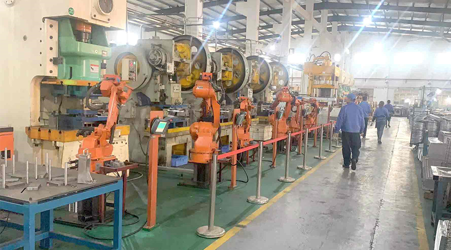 揭秘金環(huán)電器滾筒干衣機沖壓自動(dòng)化生產(chǎn)是如何進(jìn)行的？