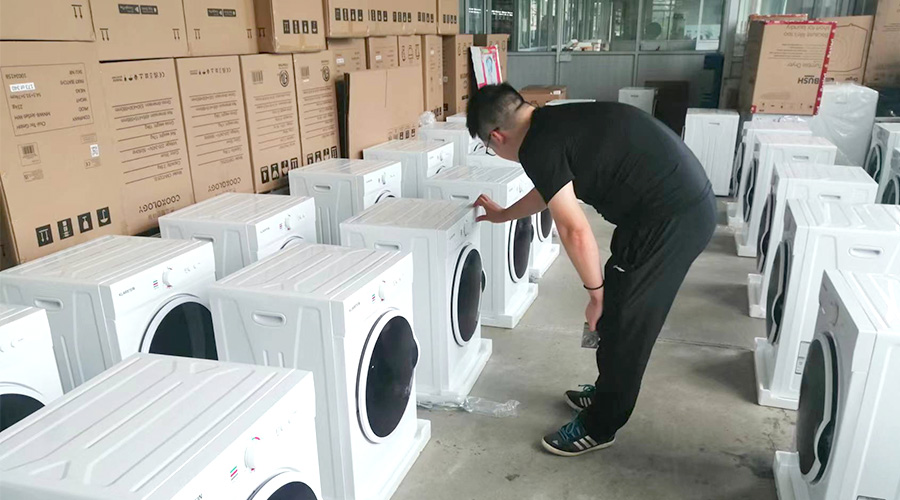 驗貨嚴謹！客戶(hù)德國KLARSTEIN對金環(huán)電器衣物烘干機代工質(zhì)量好評