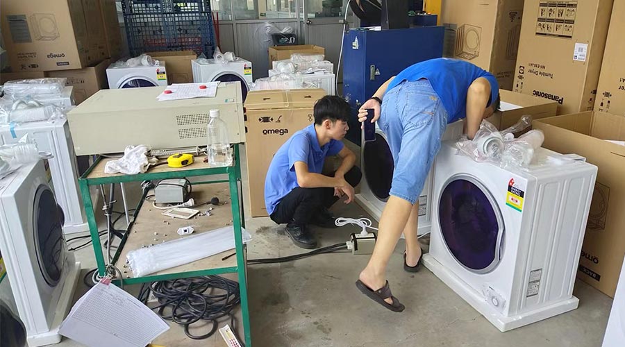 驗貨省心省力！澳洲omega客戶(hù)稱(chēng)贊衣物烘干機代工質(zhì)量高