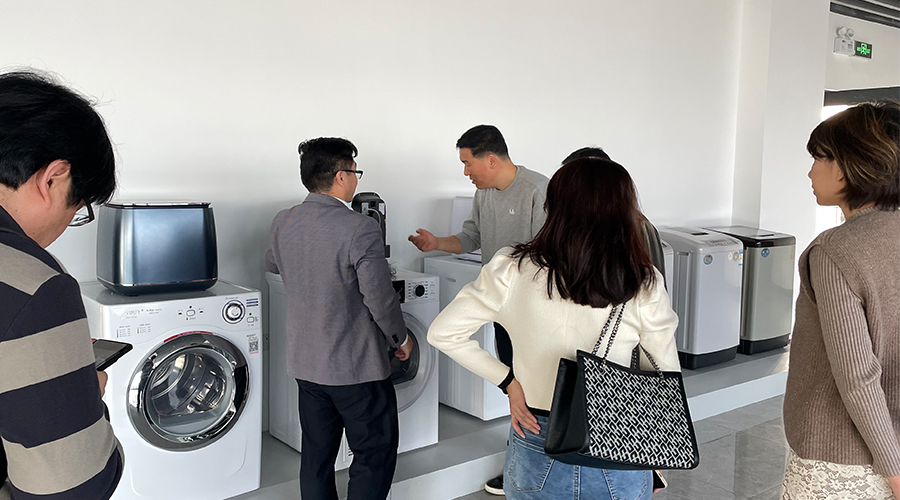 貿易公司客戶(hù)贊美金環(huán)電器干衣機代工的設計能力