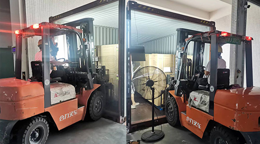 衣服烘干機生產(chǎn)廠(chǎng)家裝柜出貨注意事項（下）