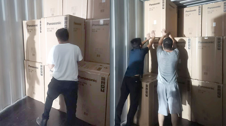 出貨速度！金環(huán)電器順利完成松下客戶(hù)的衣物烘干機出貨