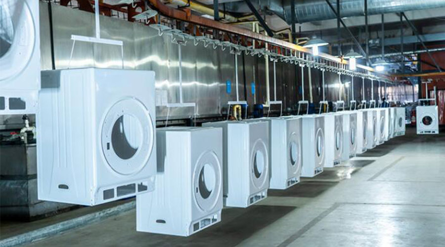 衣物烘干機噴涂車(chē)間的噴涂自動(dòng)輸送線(xiàn)的作用