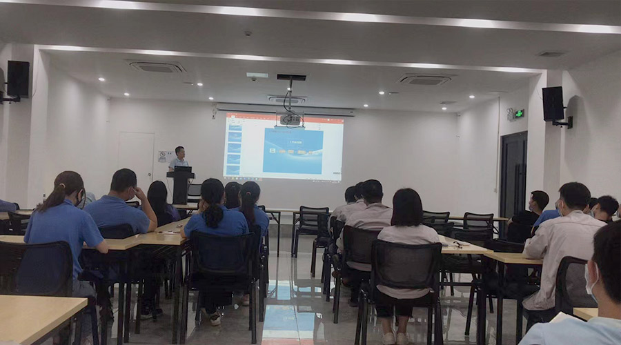 金環(huán)電器組織員工開(kāi)展機械加工工藝培訓