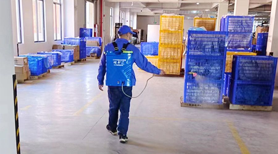 健康和安全放首位！金環(huán)電器全面開(kāi)展工廠(chǎng)除菌工作