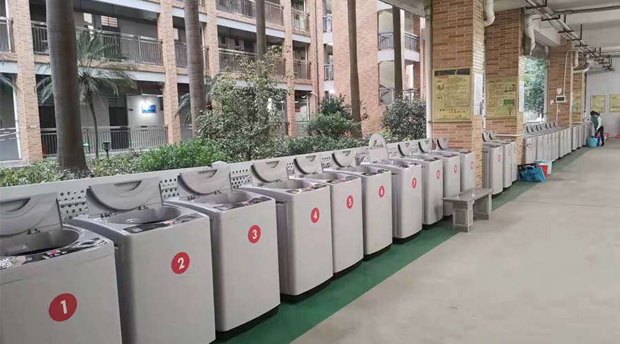 好用又耐用！江門(mén)一中滿(mǎn)意金環(huán)電器生產(chǎn)的共享洗衣機