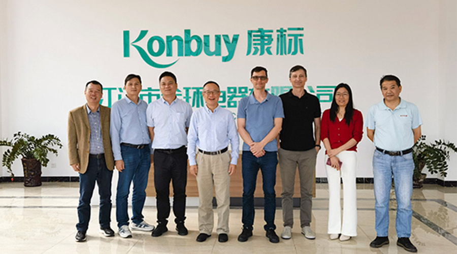 新項目對接！客戶(hù)伊萊克斯親臨金環(huán)電器參觀(guān)指導