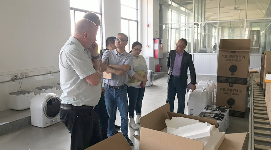 搶訂單 拼合同！金環(huán)電器積極推進(jìn)滾筒衣服烘干機訂單增長(cháng)