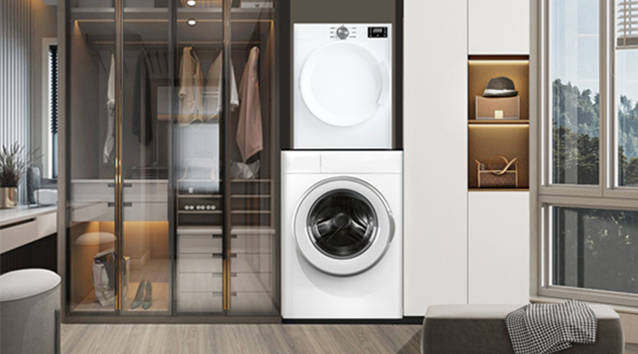 這款被業(yè)內認為最小的熱泵干衣機到底有多??？